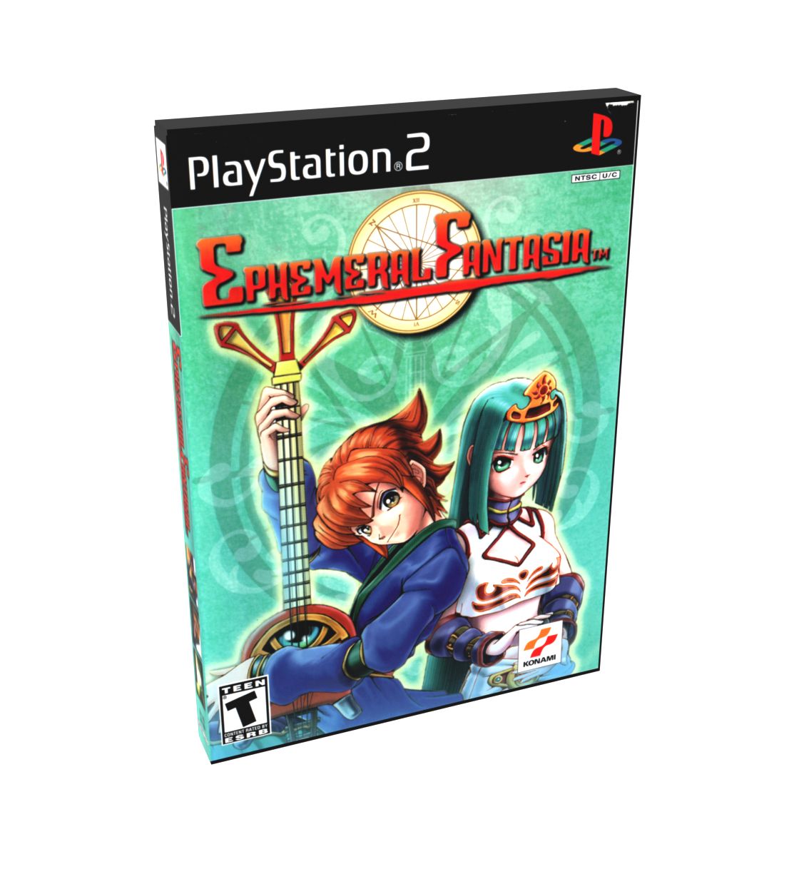 Ephemeral Fantasia | NTSC | Playstation 2 | PS2 | En | Reproduction Case and Booklet - NO GAME
