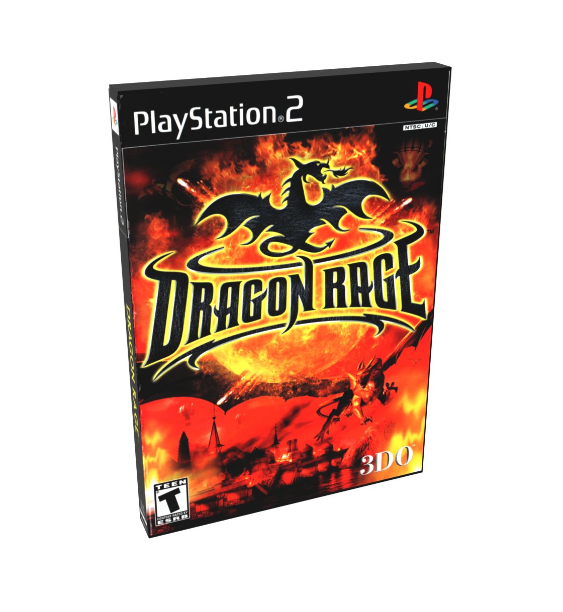Dragon Rage | NTSC | Playstation 2 | PS2 | En | Reproduction Case and Booklet - NO GAME