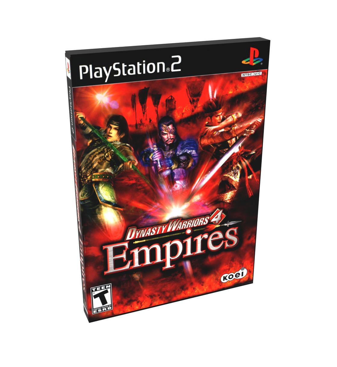 Dynasty Warriors 4 Empires | NTSC | Playstation 2 | PS2 | En | Reproduction Case and Booklet - NO GAME