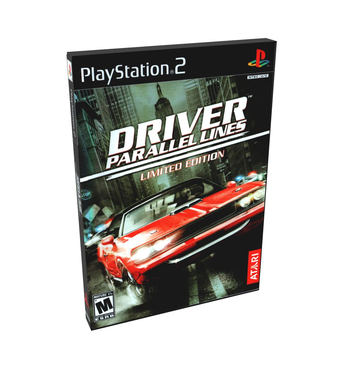 Driver Parallel Lines (Limited Edition) | NTSC | Playstation 2 | PS2 | En | Reproduction Case and Booklet - NO GAME