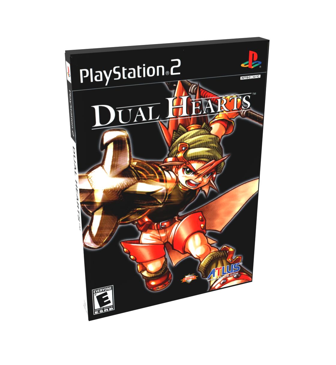 Dual Hearts | NTSC | Playstation 2 | PS2 | En | Reproduction Case and Booklet - NO GAME