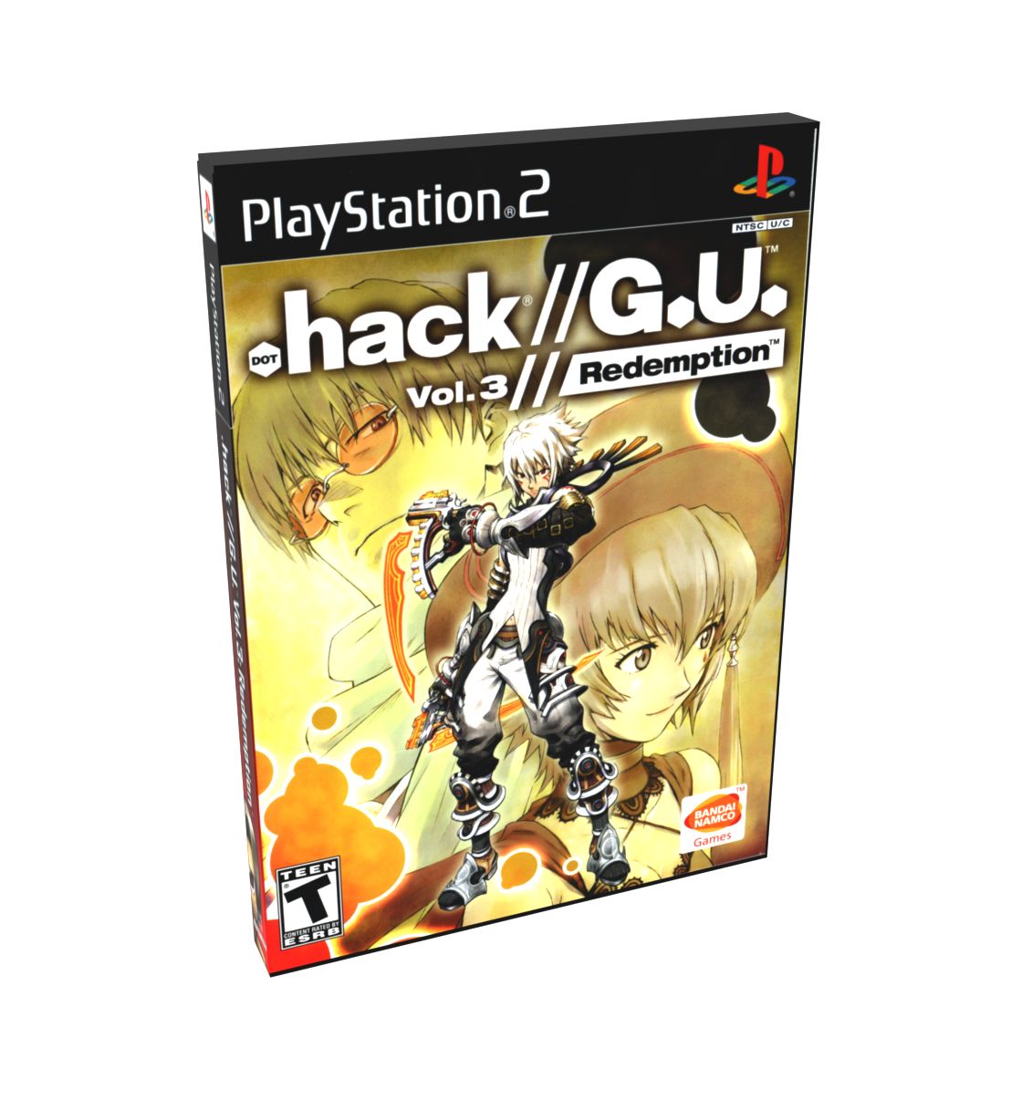 dot hack G.U. Vol.3 Redemption | NTSC | Playstation 2 | PS2 | En | Reproduction Case and Booklet - NO GAME
