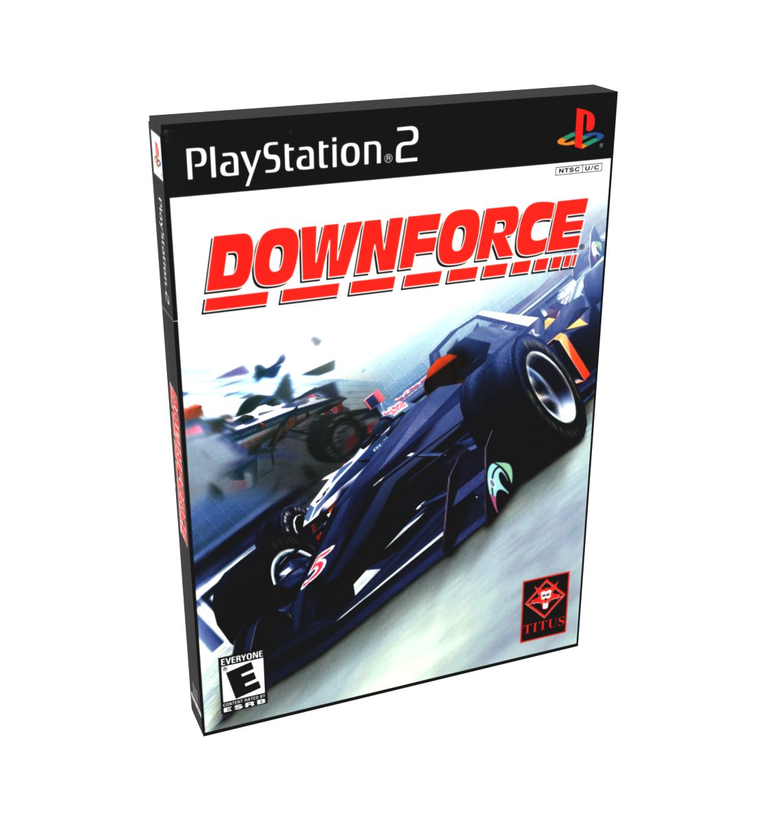 Downforce | NTSC | Playstation 2 | PS2 | En | Reproduction Case and Booklet - NO GAME