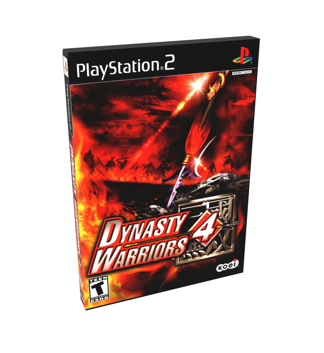 Dynasty Warriors 4 | NTSC | Playstation 2 | PS2 | En | Reproduction Case and Booklet - NO GAME