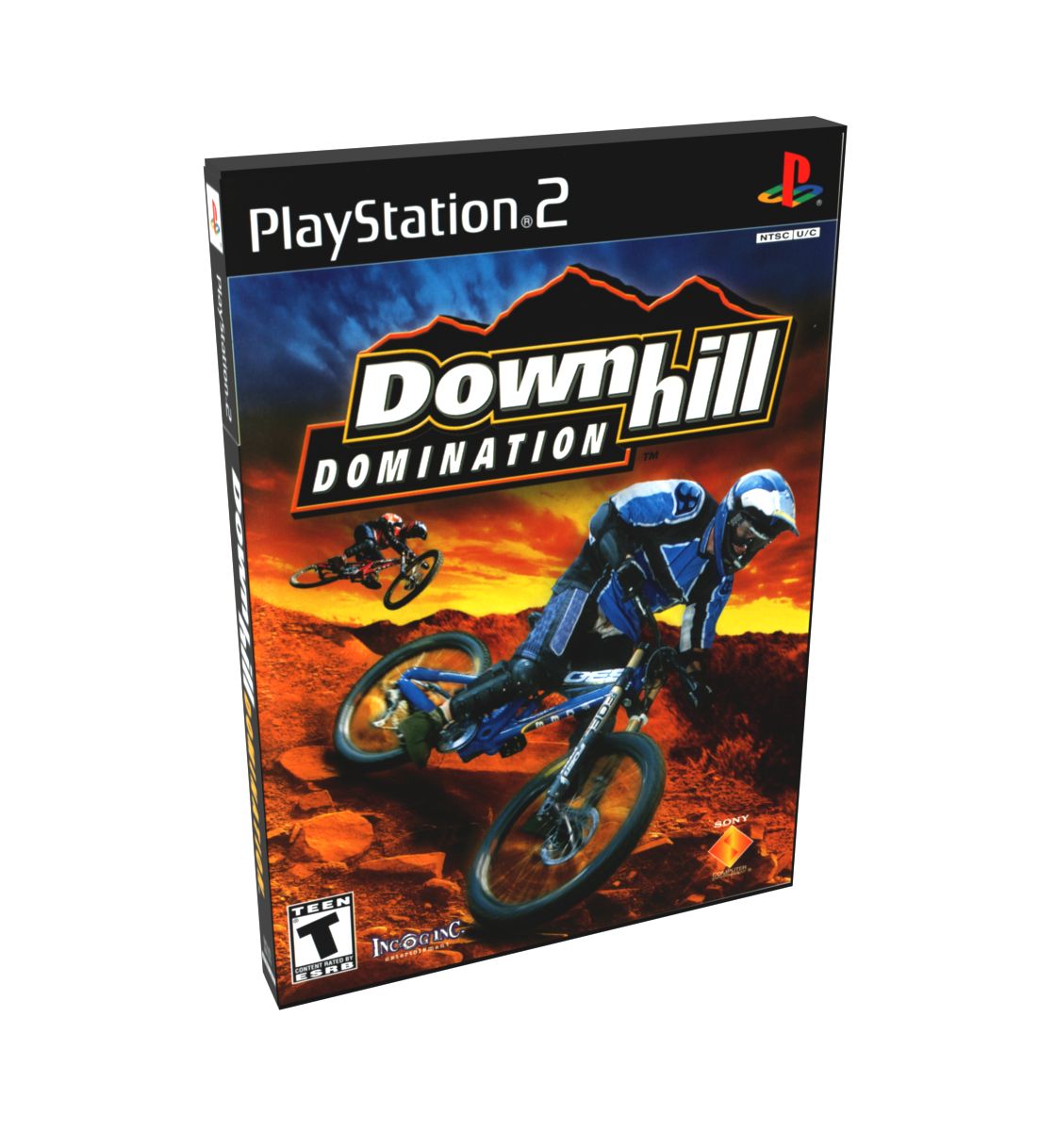 Downhill Domination | NTSC | Playstation 2 | PS2 | En | Reproduction Case and Booklet - NO GAME