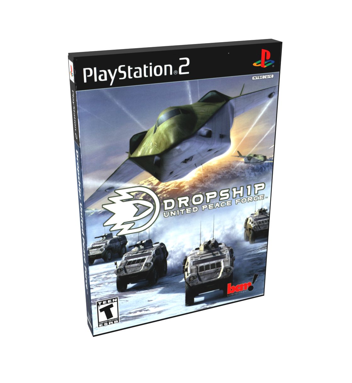 Dropship United Peace Force | NTSC | Playstation 2 | PS2 | En | Reproduction Case and Booklet - NO GAME