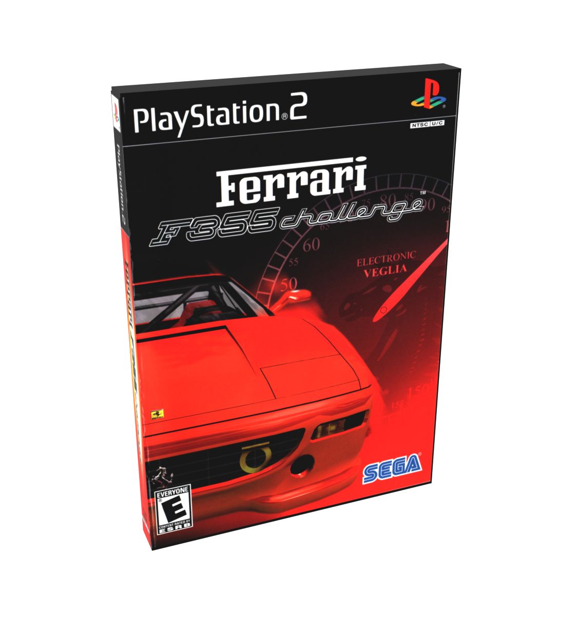 Ferrari F355 Challenge | NTSC | Playstation 2 | PS2 | En | Reproduction Case and Booklet - NO GAME