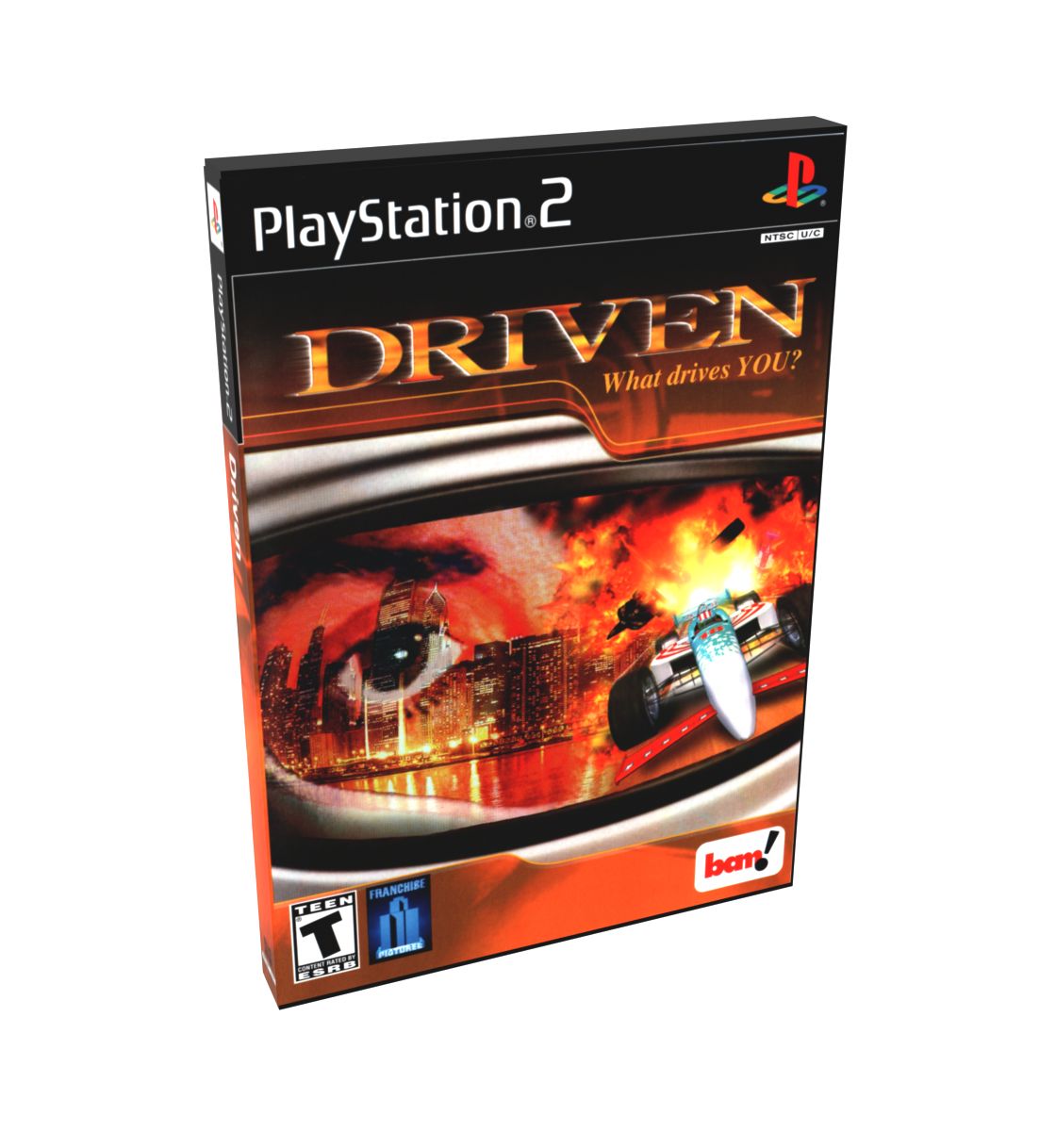 Driven | NTSC | Playstation 2 | PS2 | En | Reproduction Case and Booklet - NO GAME