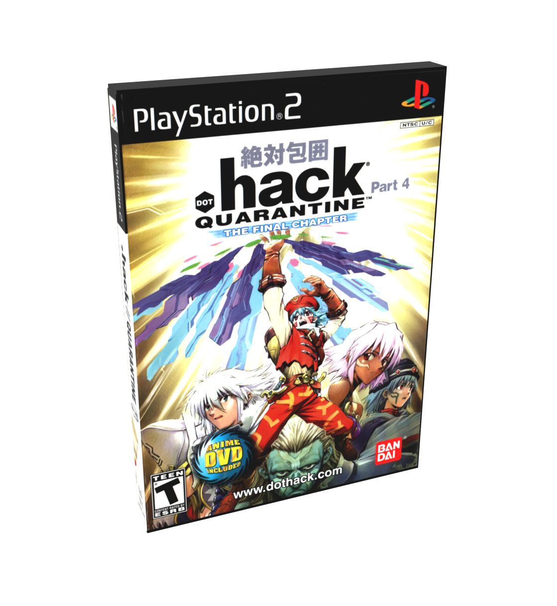 dot hack Part 4 Quarantine (Bonus Disc) | NTSC | Playstation 2 | PS2 | En | Reproduction Case and Booklet - NO GAME
