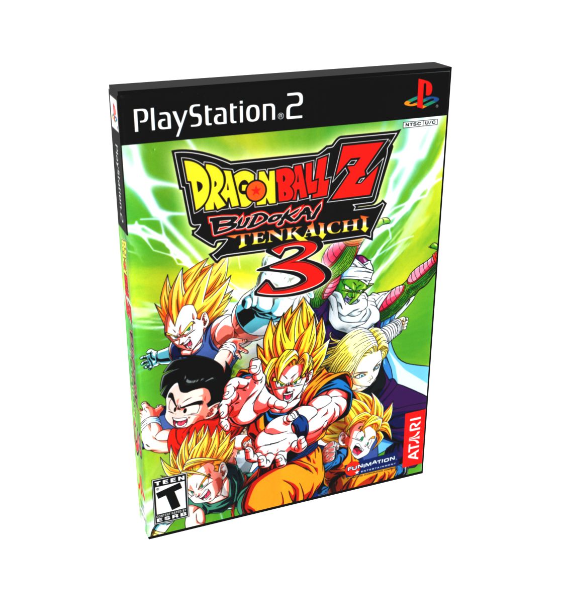 Dragon Ball Z Budokai Tenkaichi 3 | NTSC | Playstation 2 | PS2 | En | Reproduction Case and Booklet - NO GAME