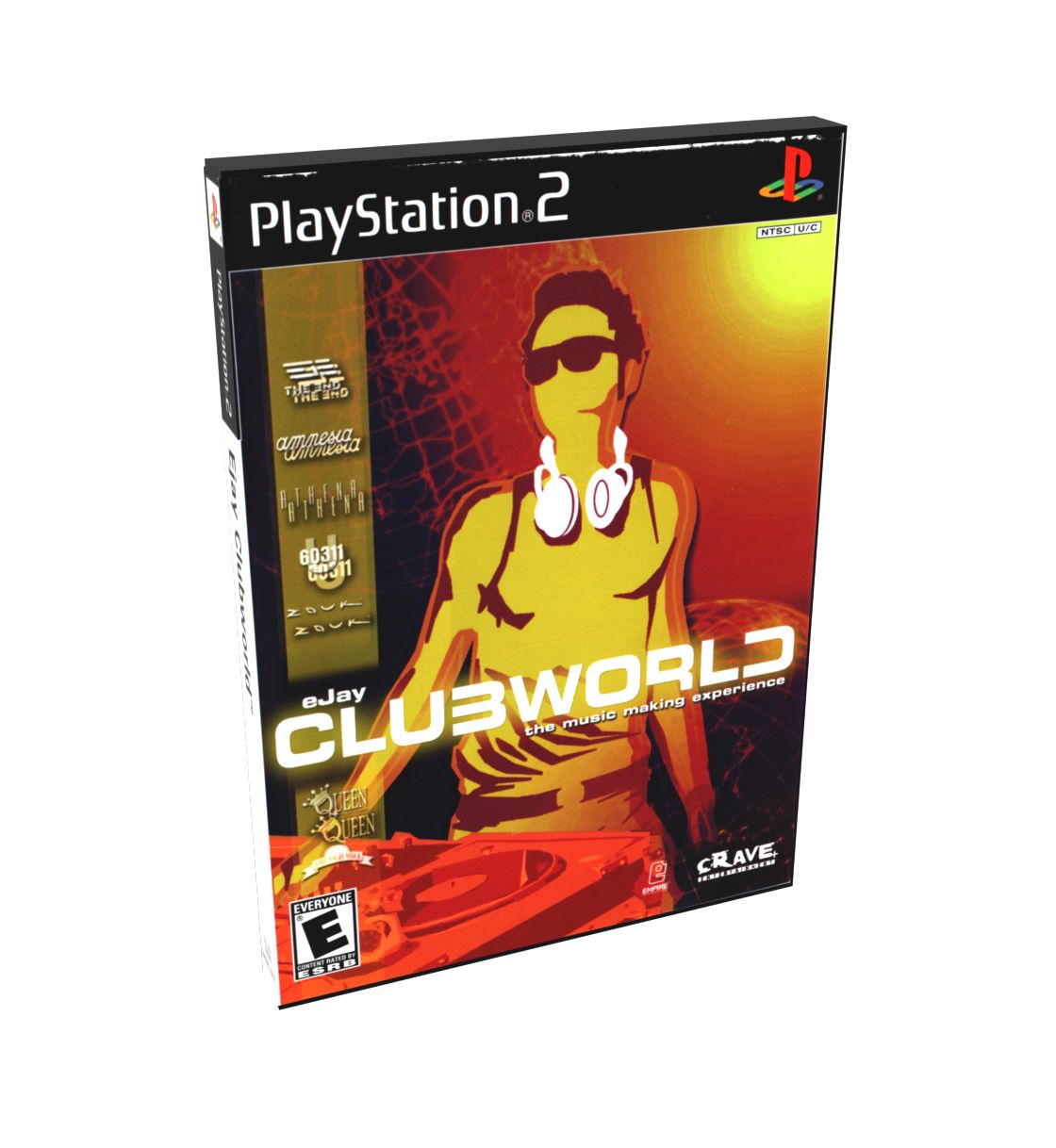 eJay Clubworld | NTSC | Playstation 2 | PS2 | En | Reproduction Case and Booklet - NO GAME