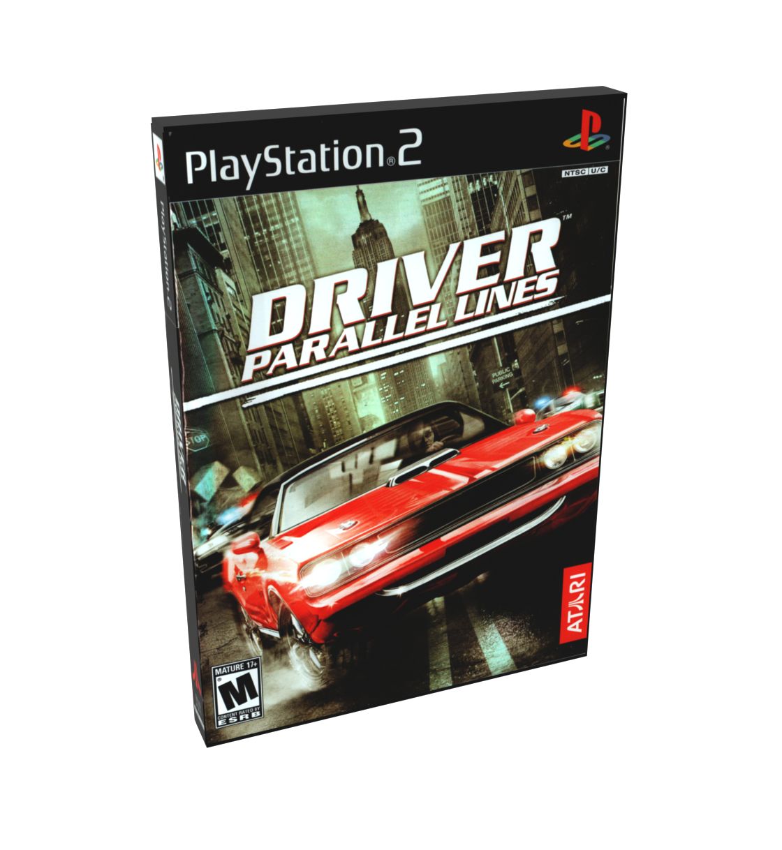Driver Parallel Lines | NTSC | Playstation 2 | PS2 | En | Reproduction Case and Booklet - NO GAME