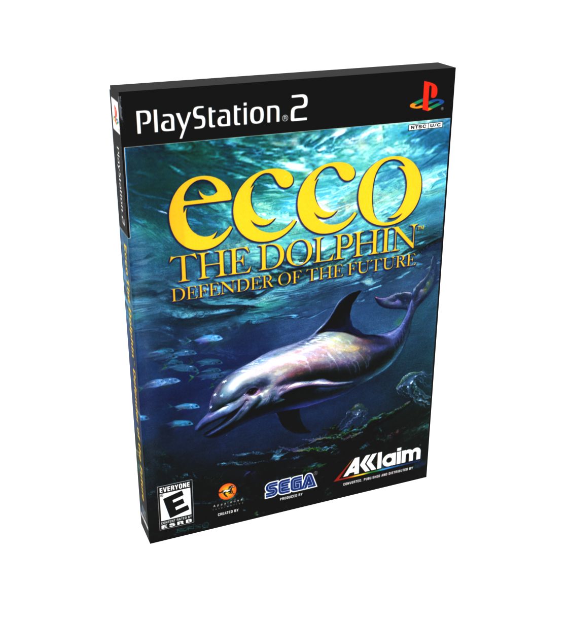 Ecco the Dolphin Defender of the Future | NTSC | Playstation 2 | PS2 | En | Reproduction Case and Booklet - NO GAME