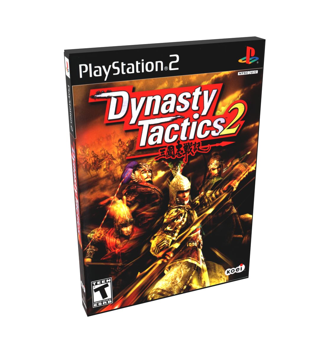 Dynasty Tactics 2 | NTSC | Playstation 2 | PS2 | En | Reproduction Case and Booklet - NO GAME