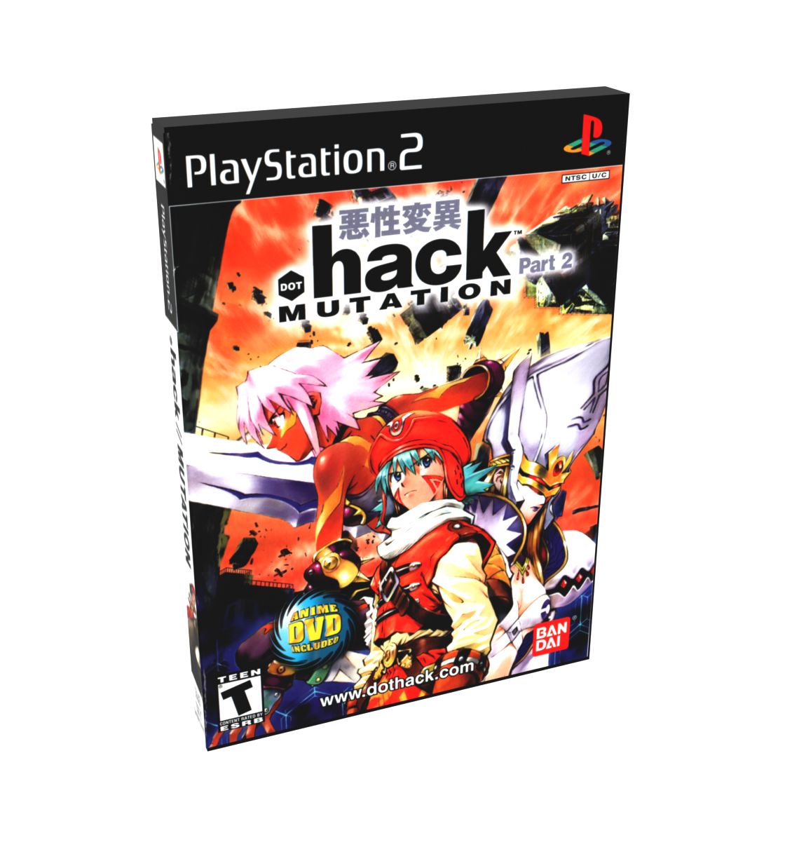 dot hack Part 2 Mutation (Bonus Disc) | NTSC | Playstation 2 | PS2 | En | Reproduction Case and Booklet - NO GAME