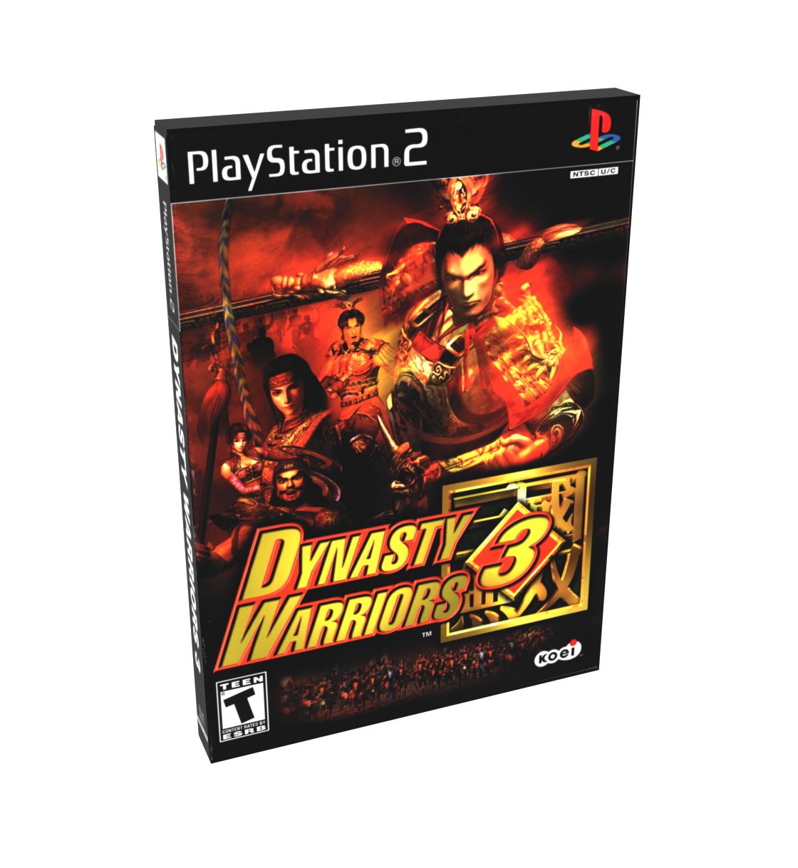 Dynasty Warriors 3 | NTSC | Playstation 2 | PS2 | En | Reproduction Case and Booklet - NO GAME