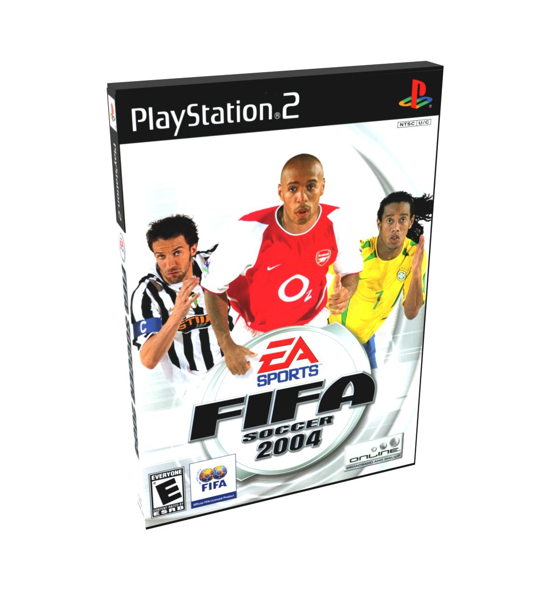FIFA Soccer 2004 | NTSC | Playstation 2 | PS2 | En | Reproduction Case and Booklet - NO GAME