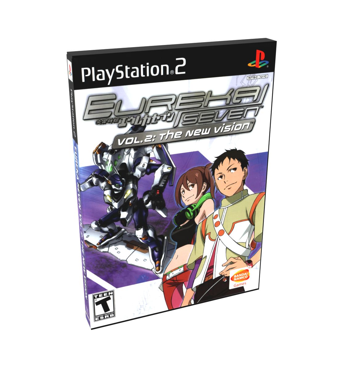 Eureka Seven Vol 2 The New Vision | NTSC | Playstation 2 | PS2 | En | Reproduction Case and Booklet - NO GAME
