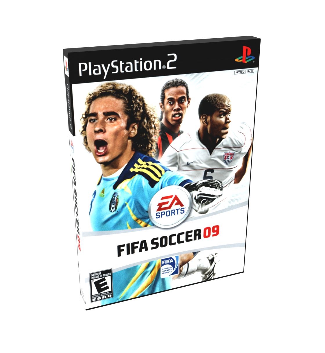 FIFA Soccer 09 | NTSC | Playstation 2 | PS2 | En | Reproduction Case and Booklet - NO GAME