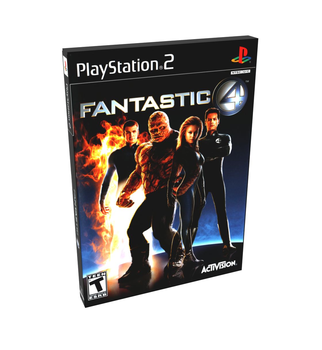 Fantastic 4 | NTSC | Playstation 2 | PS2 | En | Reproduction Case and Booklet - NO GAME