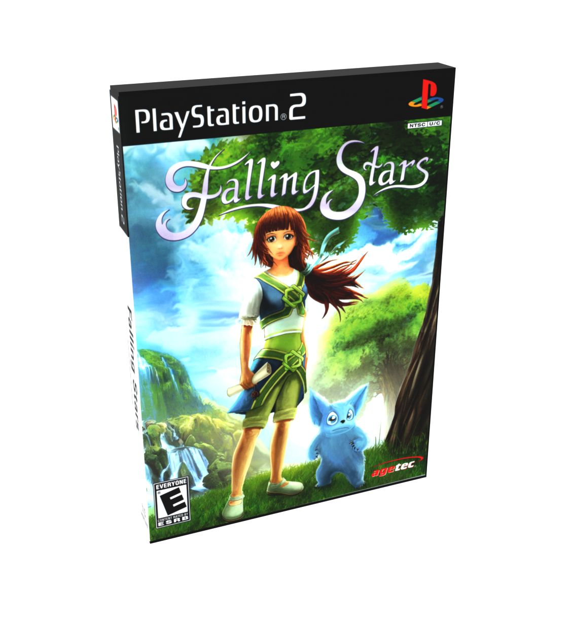 Falling Stars | NTSC | Playstation 2 | PS2 | En | Reproduction Case and Booklet - NO GAME