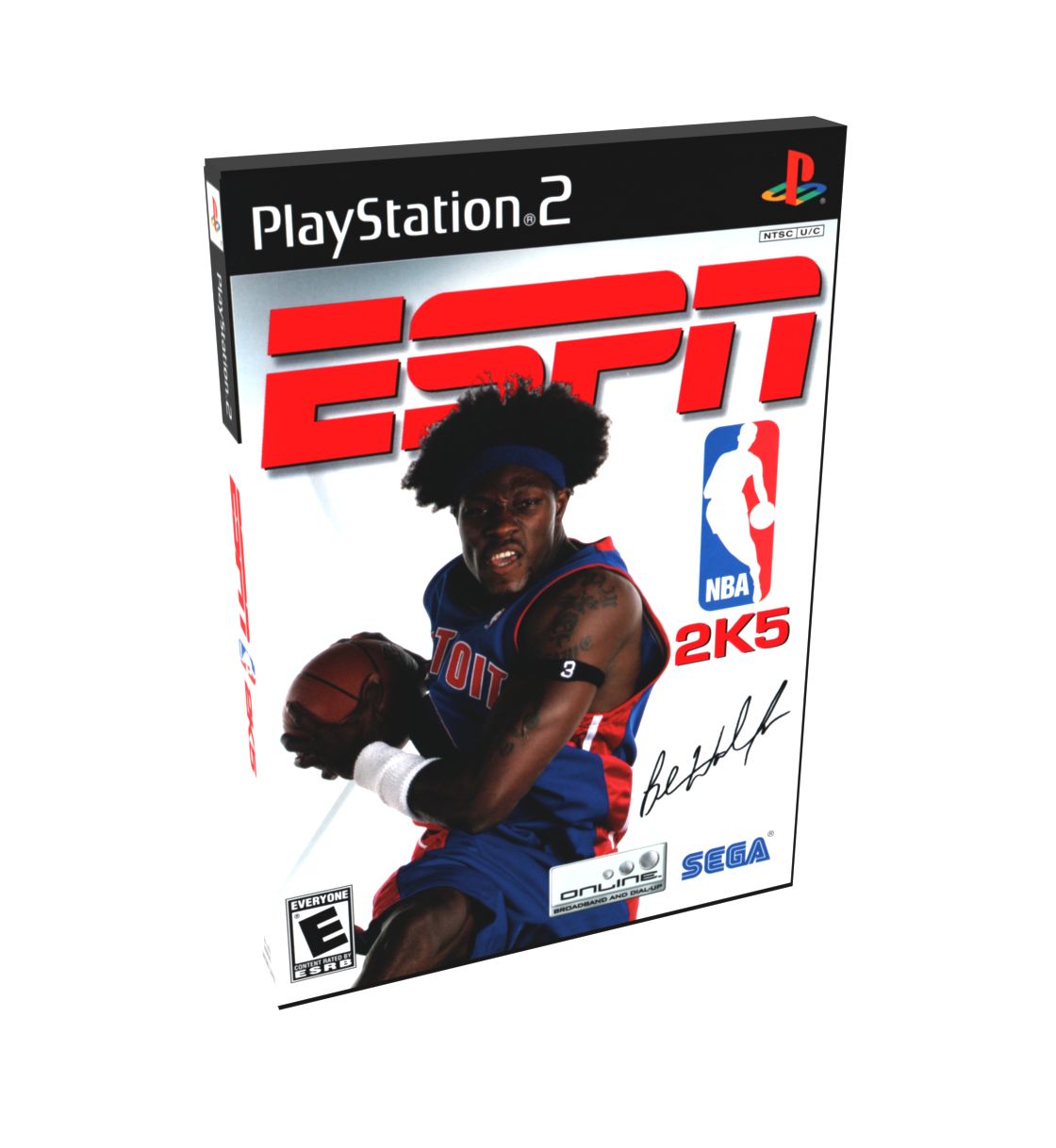 ESPN NBA 2K5 | NTSC | Playstation 2 | PS2 | En | Reproduction Case and Booklet - NO GAME