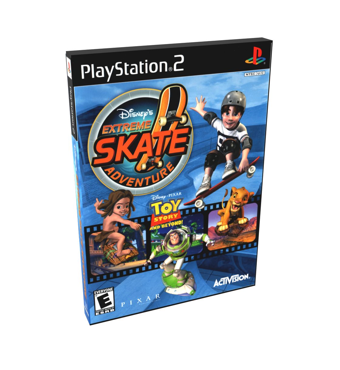 Extreme Skate Adventure (Disney&#39;s) | NTSC | Playstation 2 | PS2 | En | Reproduction Case and Booklet - NO GAME