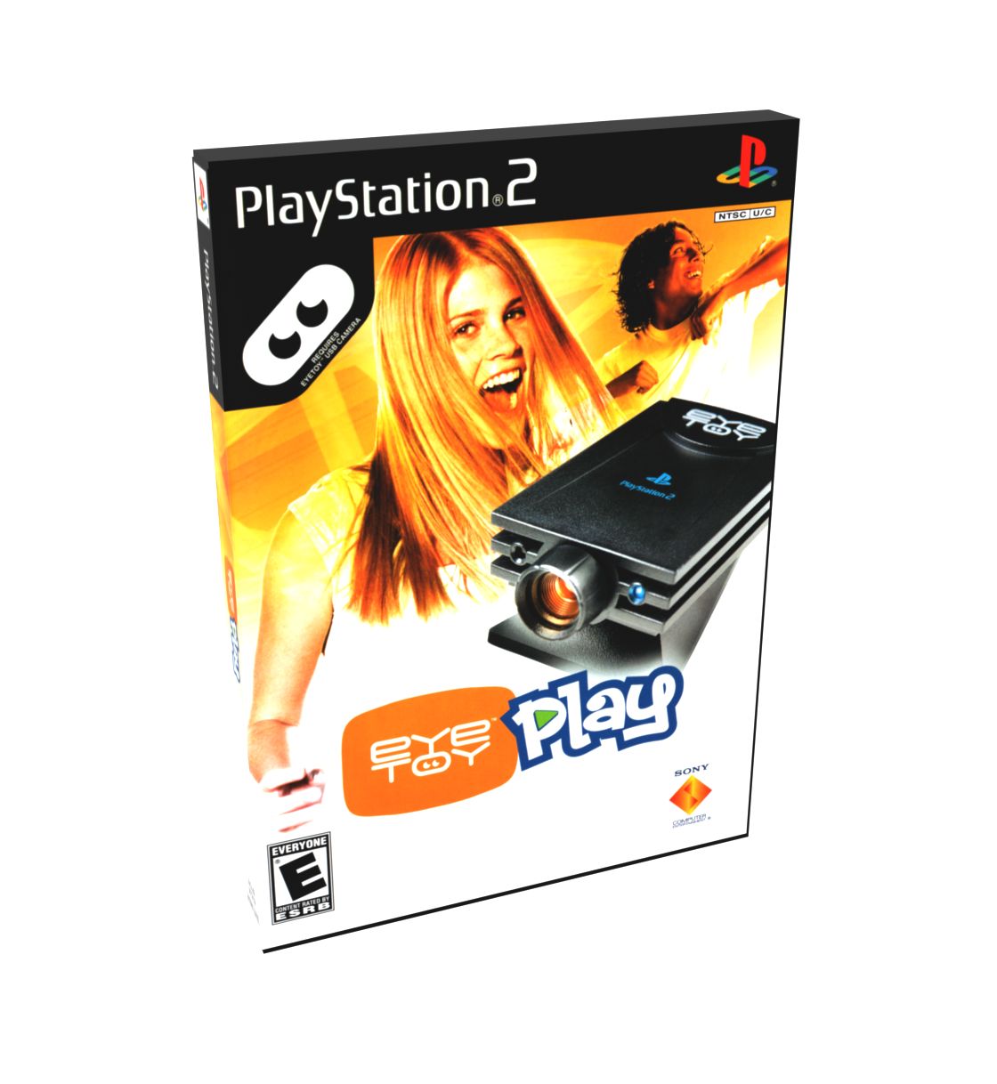 EyeToy Play | NTSC | Playstation 2 | PS2 | En | Reproduction Case and Booklet - NO GAME