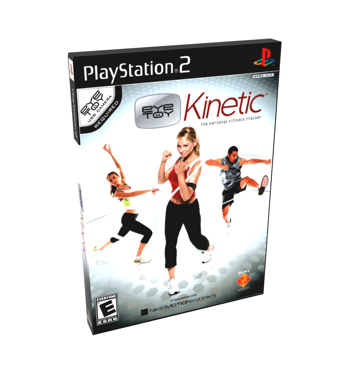 EyeToy Kinetic | NTSC | Playstation 2 | PS2 | En | Reproduction Case and Booklet - NO GAME