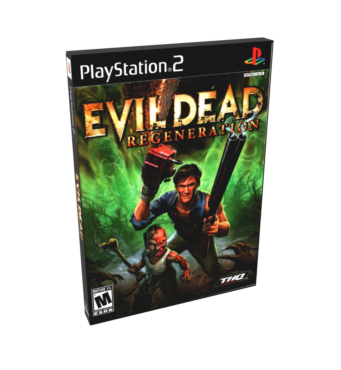 Evil Dead Regeneration | NTSC | Playstation 2 | PS2 | En | Reproduction Case and Booklet - NO GAME