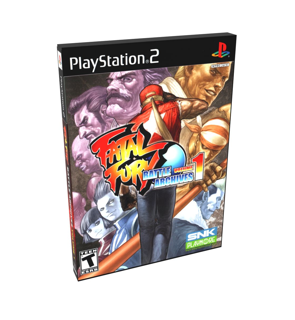 Fatal Fury Battle Archives Volume 1 | NTSC | Playstation 2 | PS2 | En | Reproduction Case and Booklet - NO GAME
