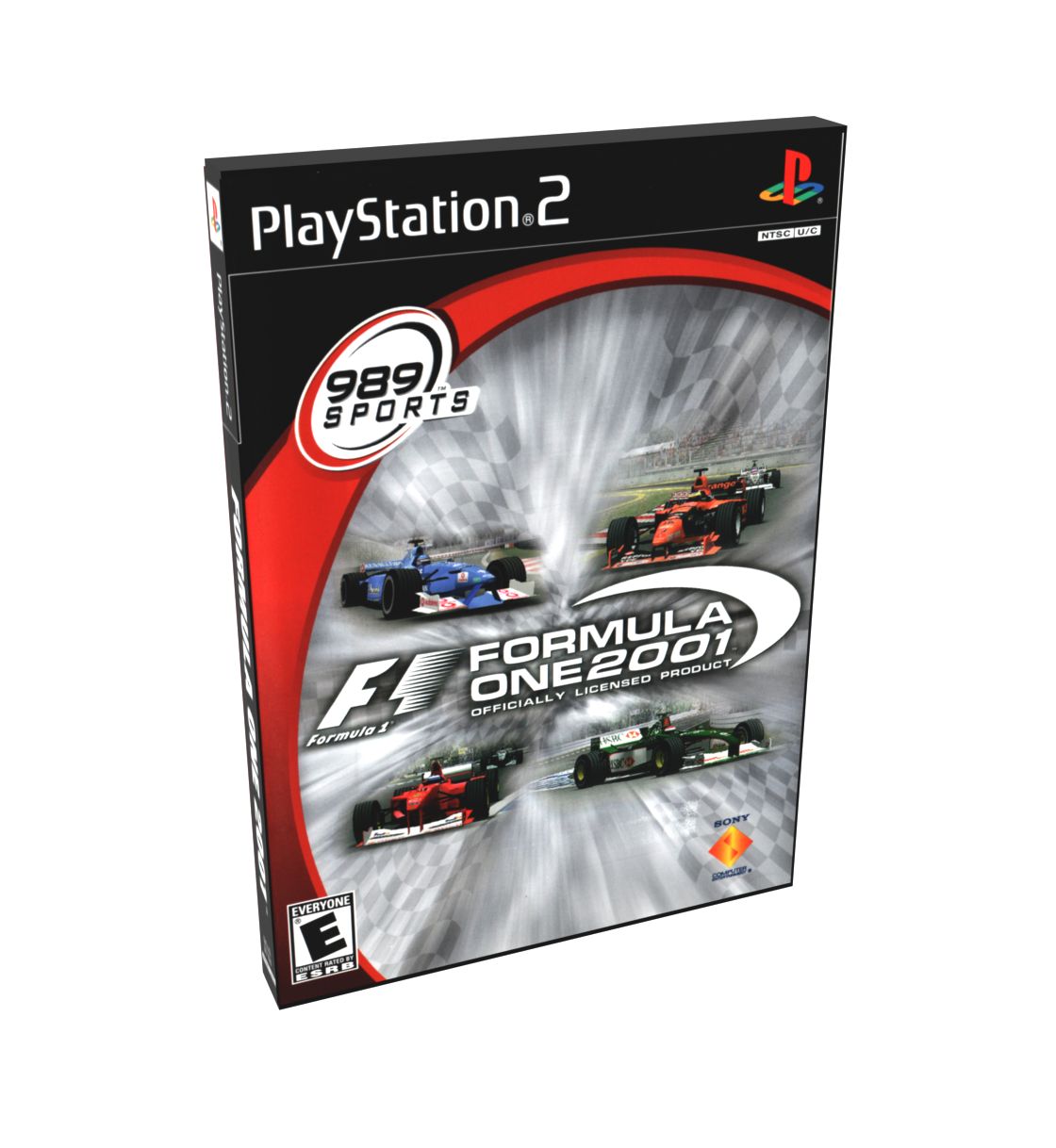 Formula One 2001 | NTSC | Playstation 2 | PS2 | En | Reproduction Case and Booklet - NO GAME