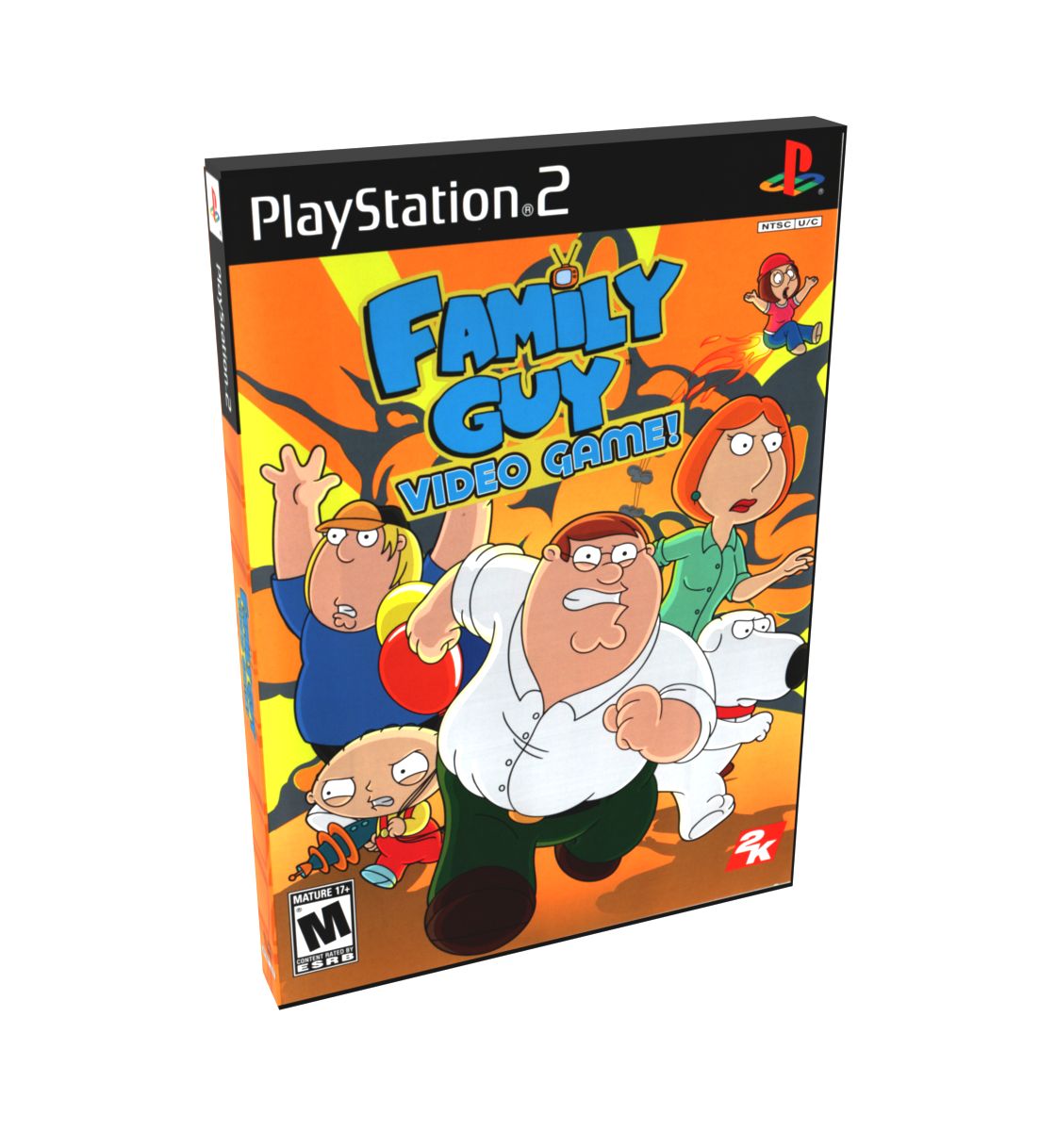 Family Guy The Video Game | NTSC | Playstation 2 | PS2 | En | Reproduction Case and Booklet - NO GAME
