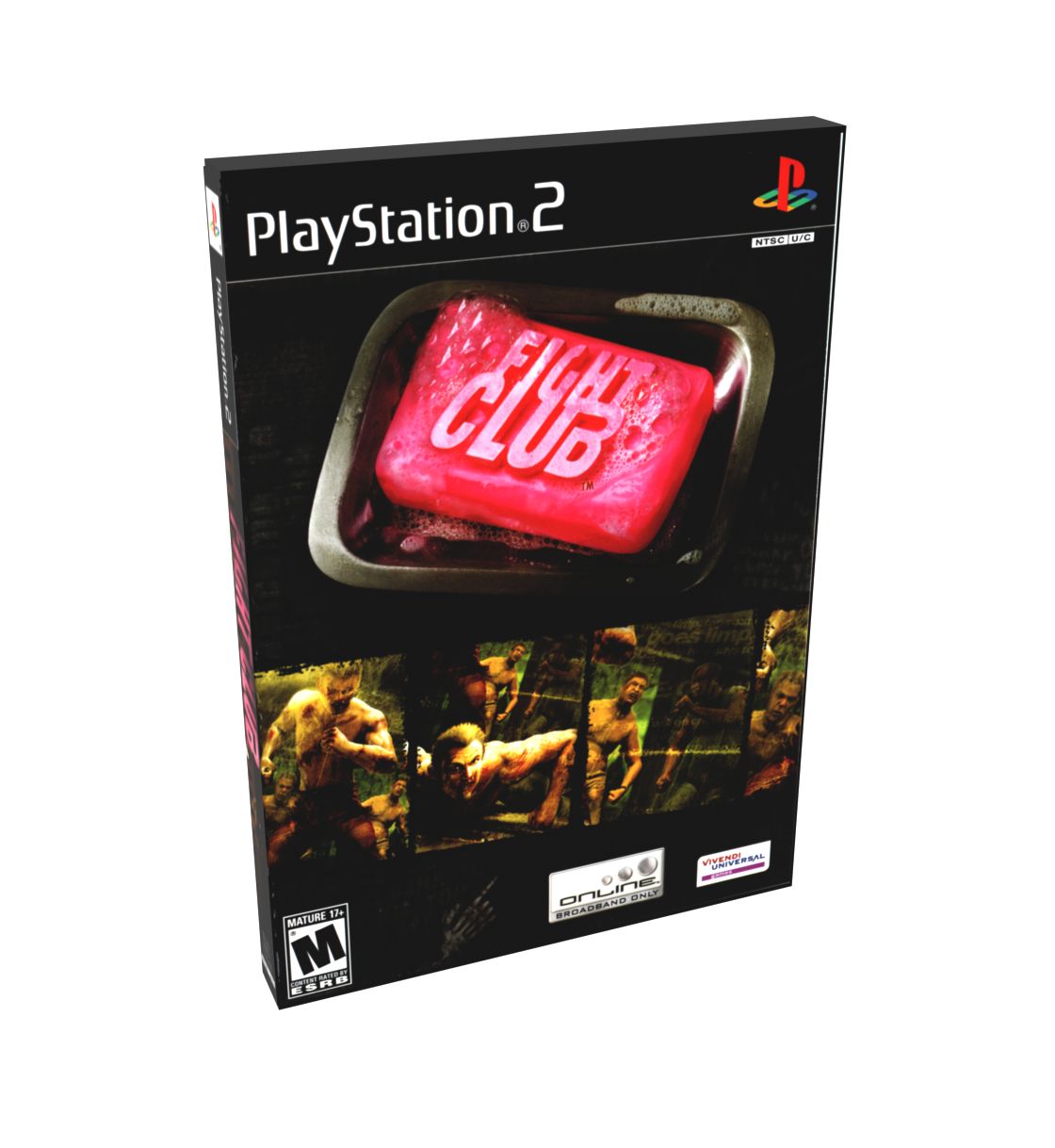Fight Club | NTSC | Playstation 2 | PS2 | En | Reproduction Case and Booklet - NO GAME