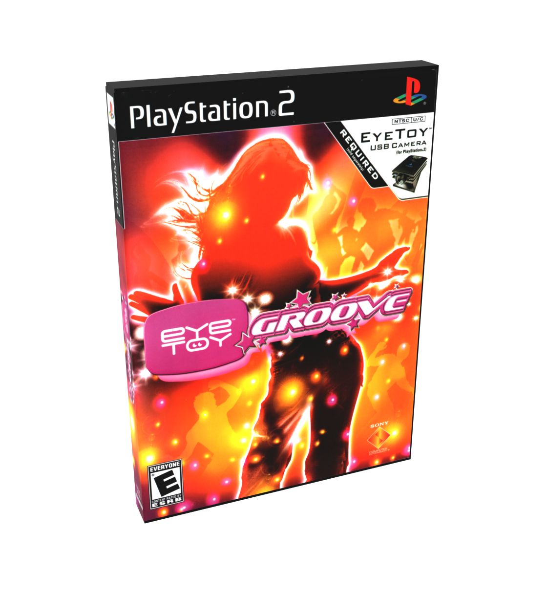 EyeToy Groove | NTSC | Playstation 2 | PS2 | En | Reproduction Case and Booklet - NO GAME