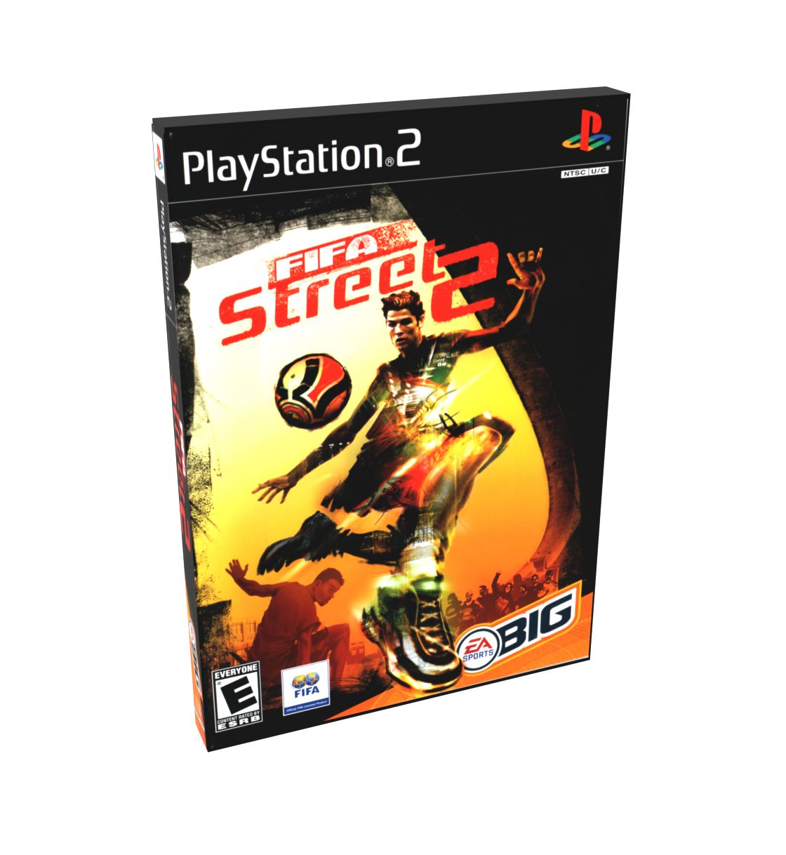 FIFA Street 2 | NTSC | Playstation 2 | PS2 | En | Reproduction Case and Booklet - NO GAME
