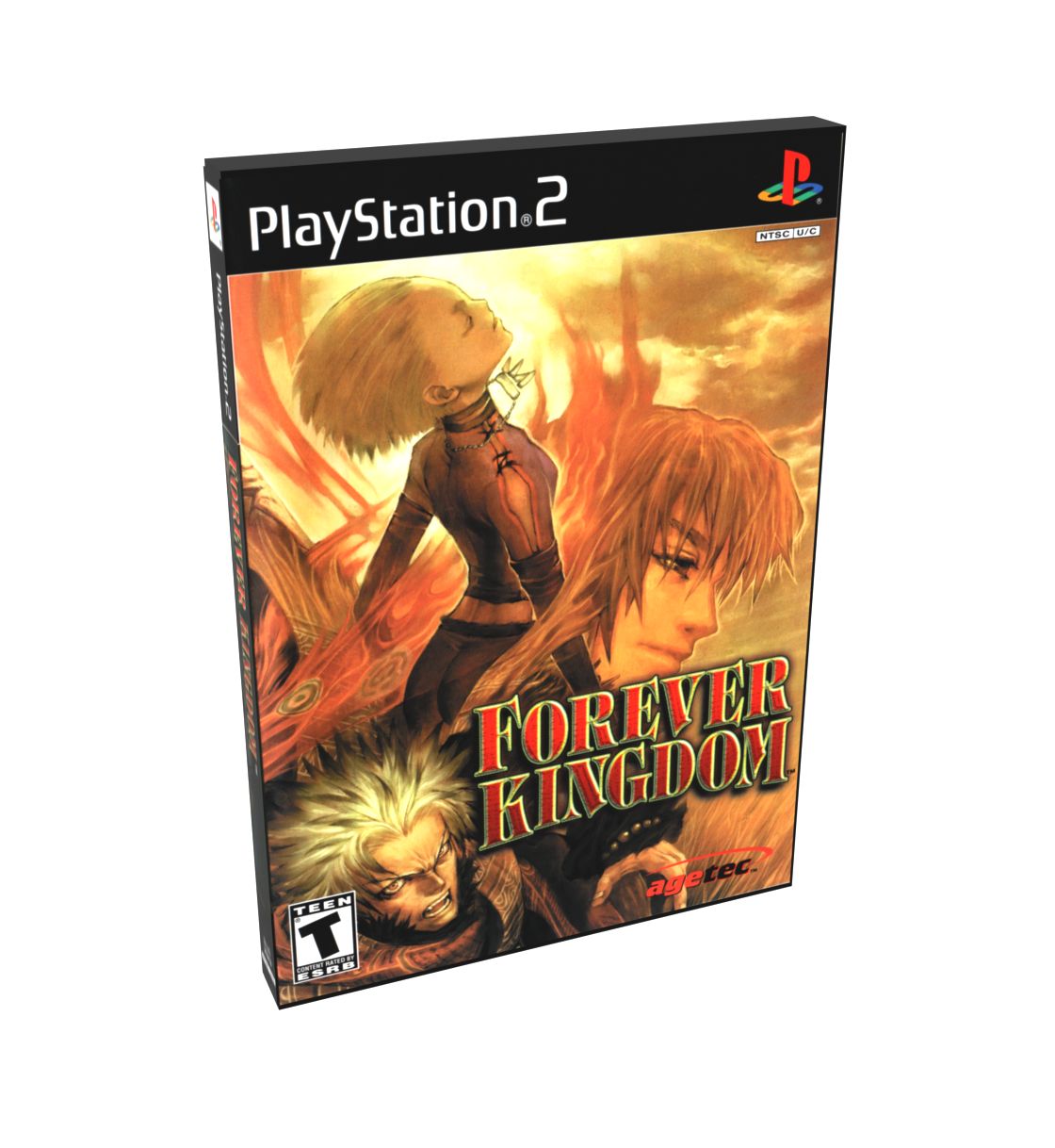 Forever Kingdom | NTSC | Playstation 2 | PS2 | En | Reproduction Case and Booklet - NO GAME