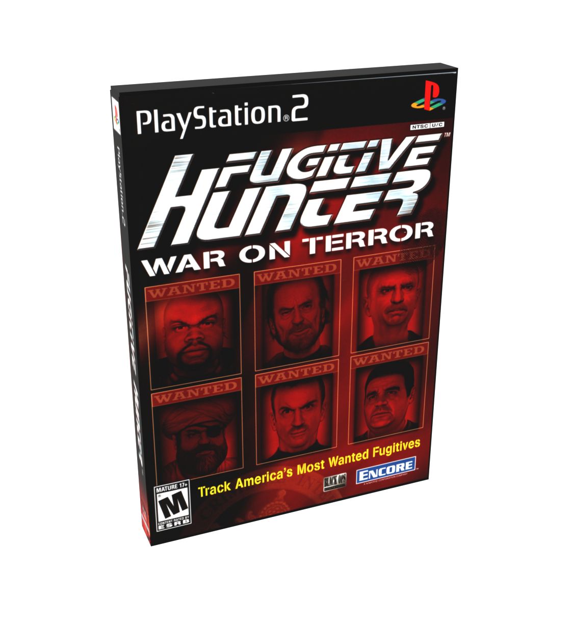 Fugitive Hunter War on Terror | NTSC | Playstation 2 | PS2 | En | Reproduction Case and Booklet - NO GAME