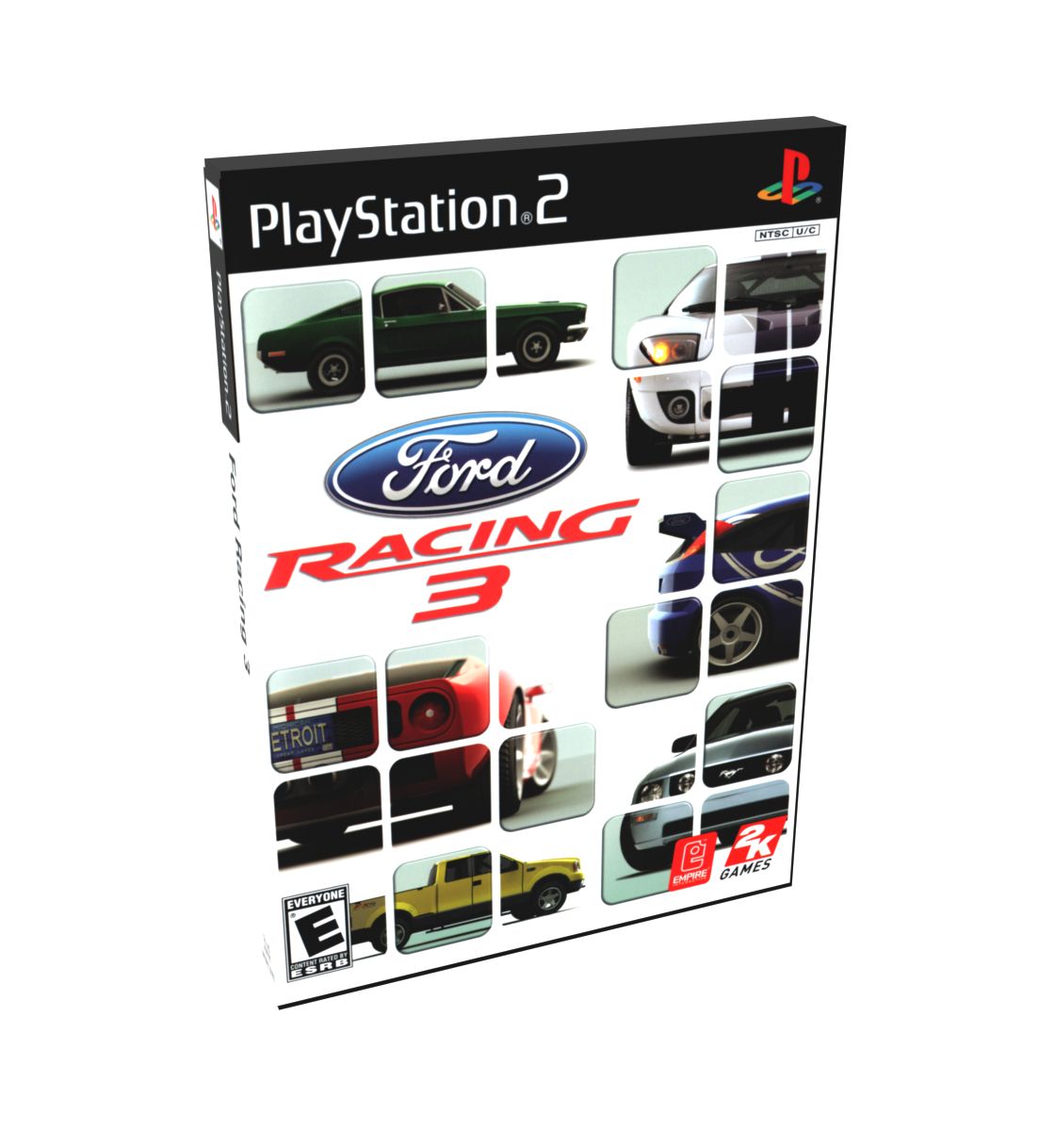 Ford Racing 3 | NTSC | Playstation 2 | PS2 | En | Reproduction Case and Booklet - NO GAME