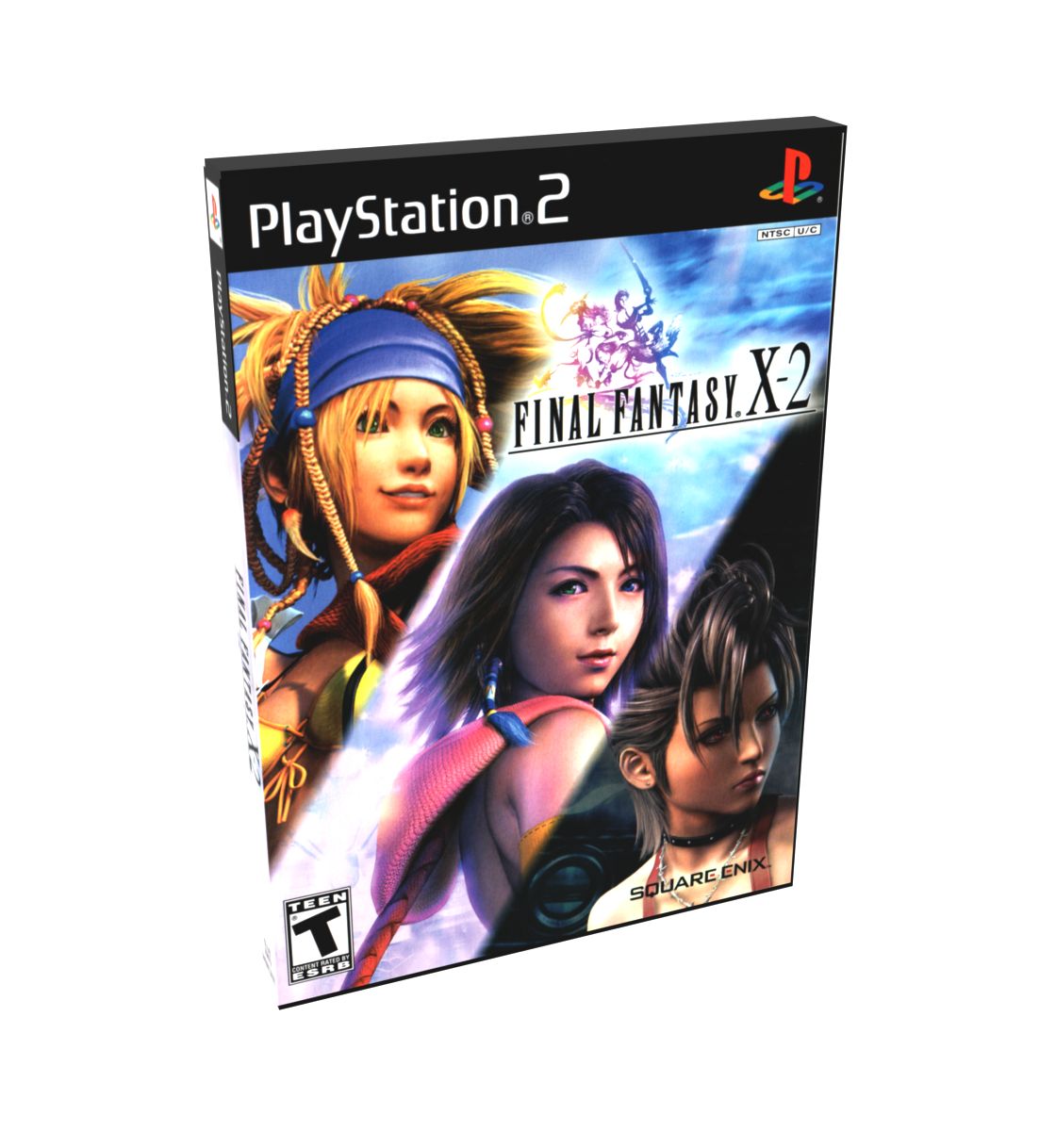 Final Fantasy X 2 | NTSC | Playstation 2 | PS2 | En | Reproduction Case and Booklet - NO GAME