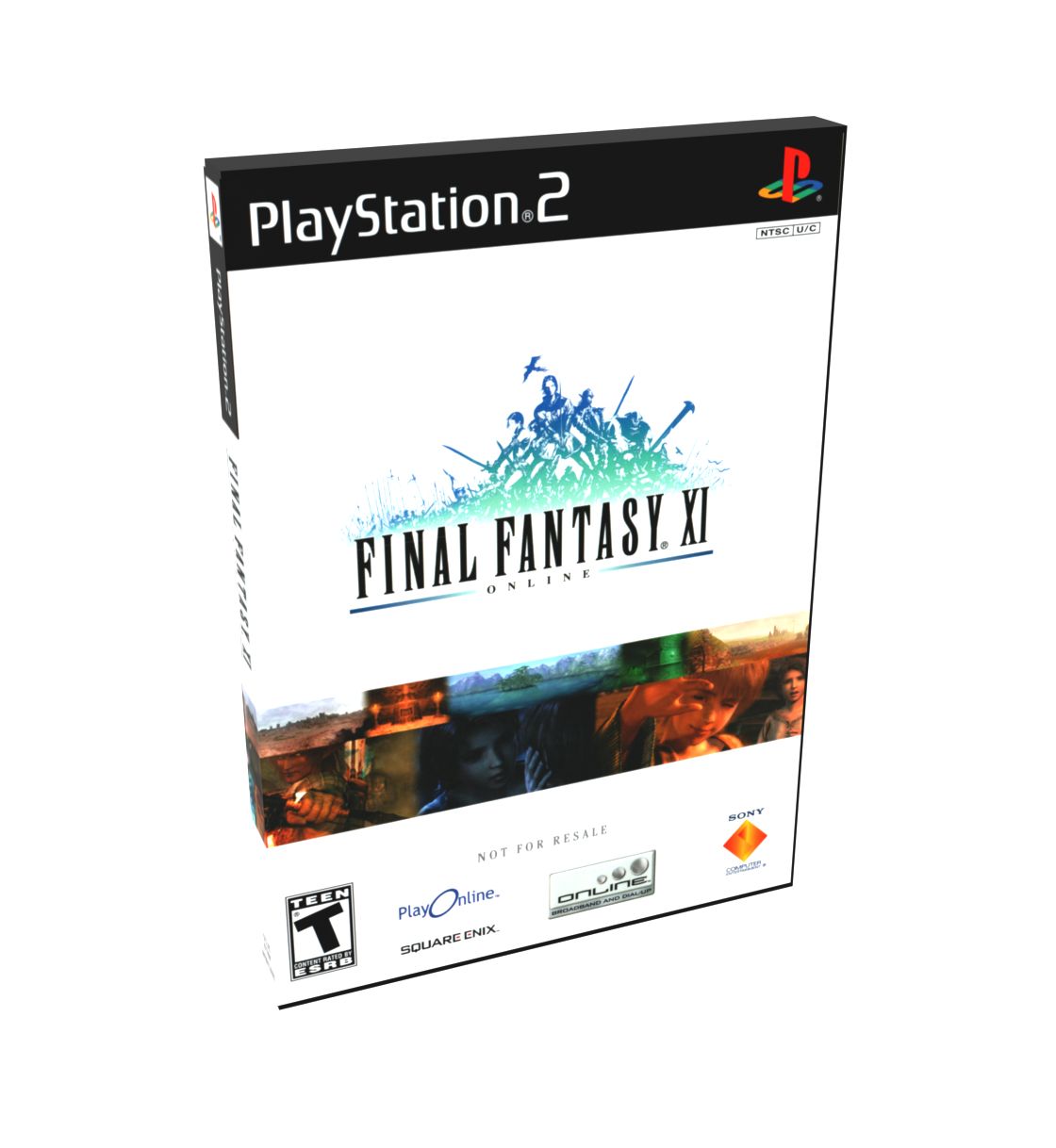 Final Fantasy XI (Bonus Disc) | NTSC | Playstation 2 | PS2 | En | Reproduction Case and Booklet - NO GAME