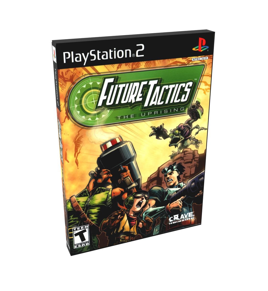 Future Tactics The Uprising | NTSC | Playstation 2 | PS2 | En | Reproduction Case and Booklet - NO GAME