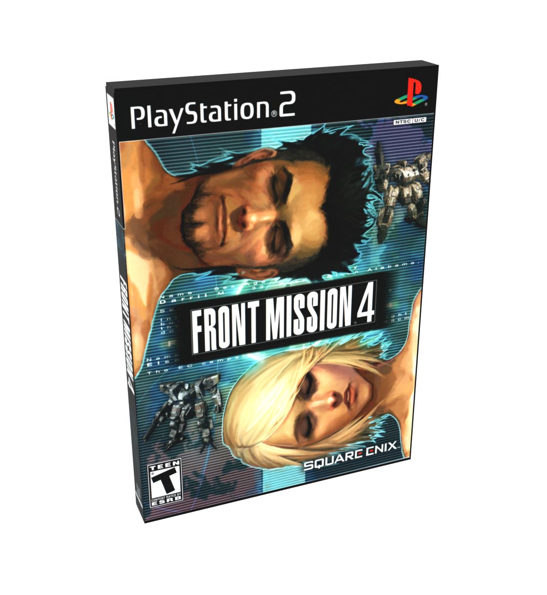 Front Mission 4 | NTSC | Playstation 2 | PS2 | En | Reproduction Case and Booklet - NO GAME