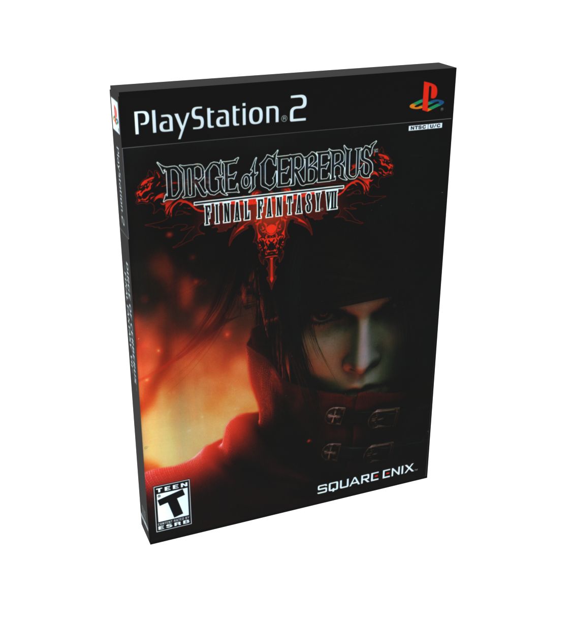 Final Fantasy VII Dirge of Cerberus | NTSC | Playstation 2 | PS2 | En | Reproduction Case and Booklet - NO GAME
