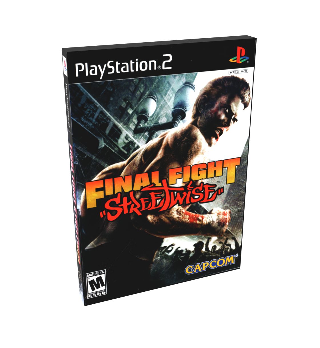 Final Fight Streetwise | NTSC | Playstation 2 | PS2 | En | Reproduction Case and Booklet - NO GAME