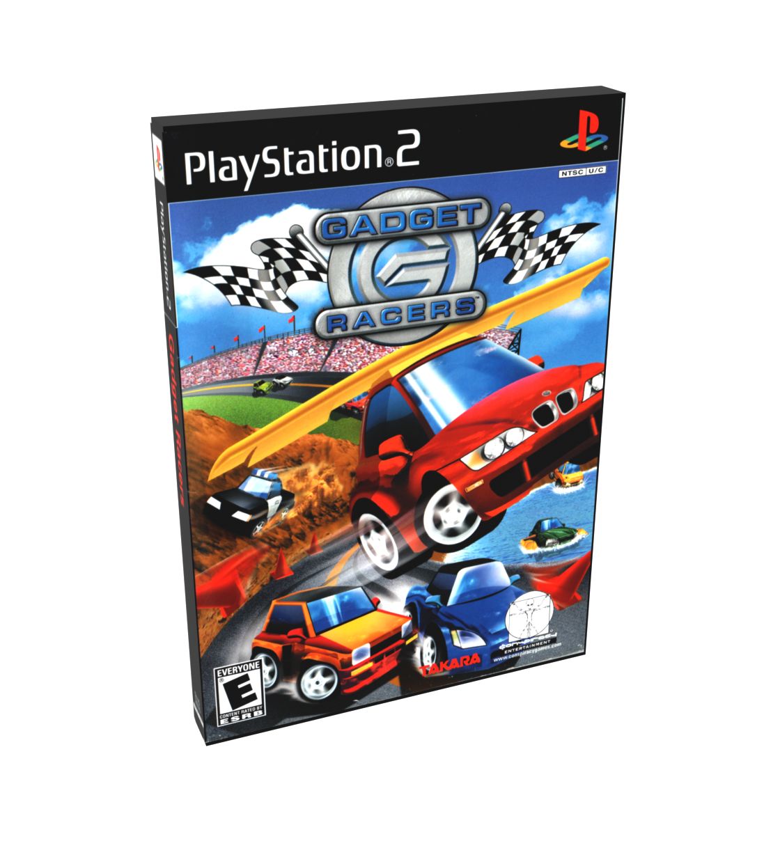 Gadget Racers | NTSC | Playstation 2 | PS2 | En | Reproduction Case and Booklet - NO GAME