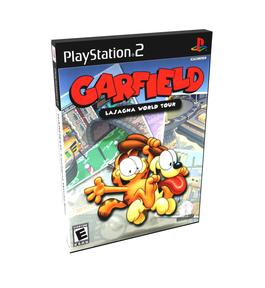Garfield Lasagna World Tour | NTSC | Playstation 2 | PS2 | En | Reproduction Case and Booklet - NO GAME