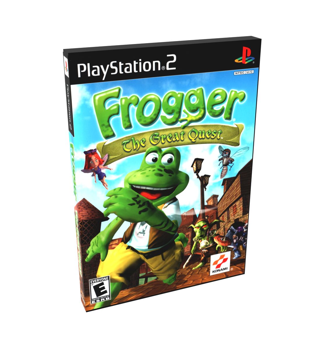 Frogger The Great Quest | NTSC | Playstation 2 | PS2 | En | Reproduction Case and Booklet - NO GAME