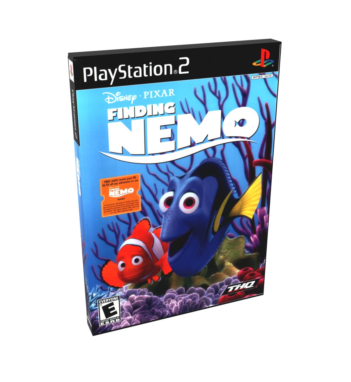 Finding Nemo (Disney Pixar) (Movie) | NTSC | Playstation 2 | PS2 | En | Reproduction Case and Booklet - NO GAME