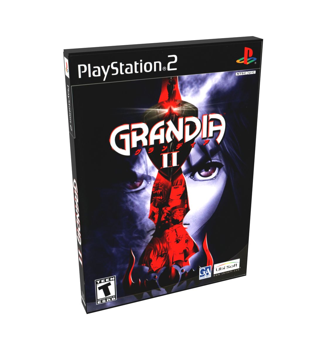 Grandia II | NTSC | Playstation 2 | PS2 | En | Reproduction Case and Booklet - NO GAME